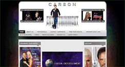 Desktop Screenshot of carsonentertainment.com